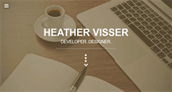 Desktop Screenshot of heather-visser.com